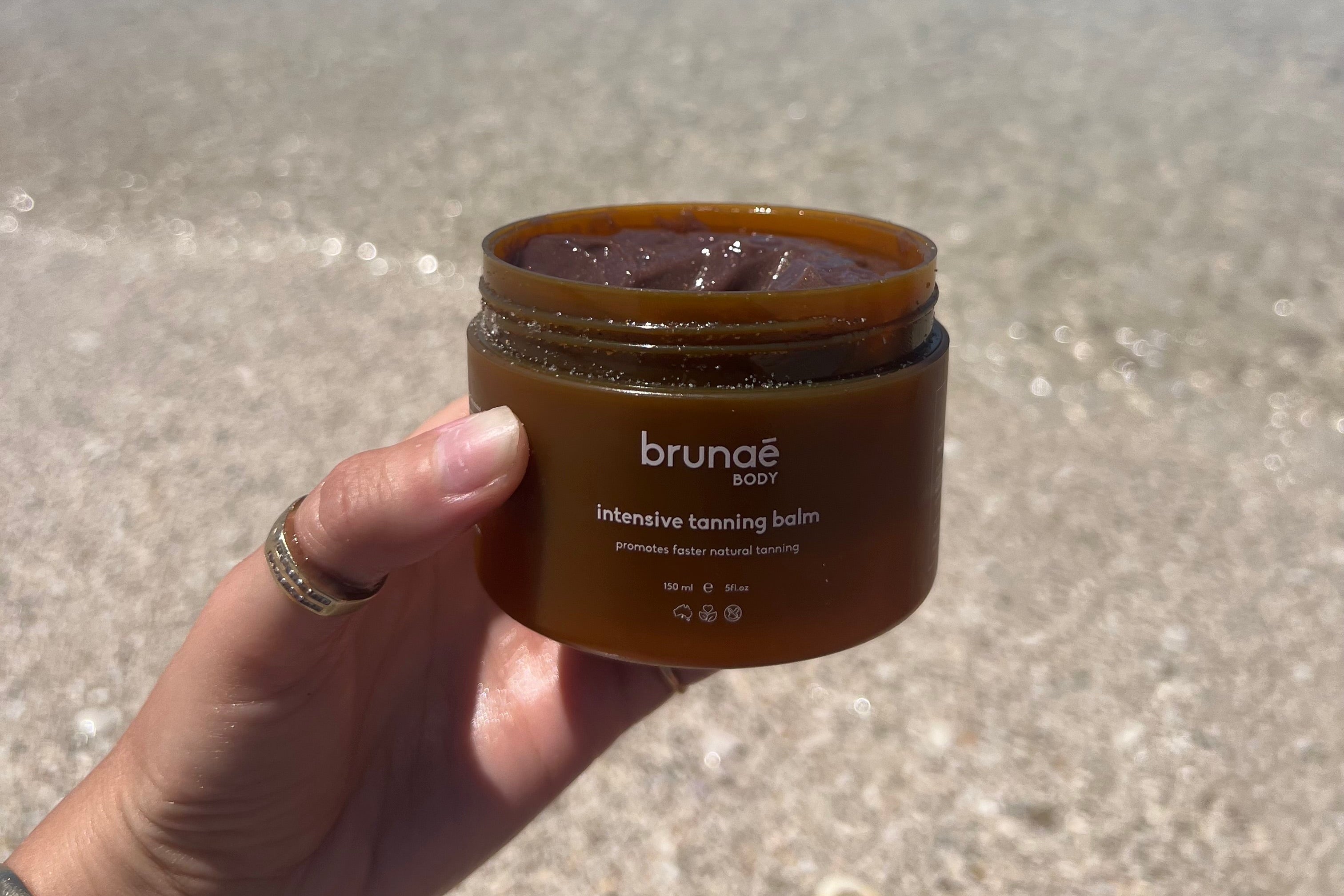Brunāe Body Tanning Balm by the Beach